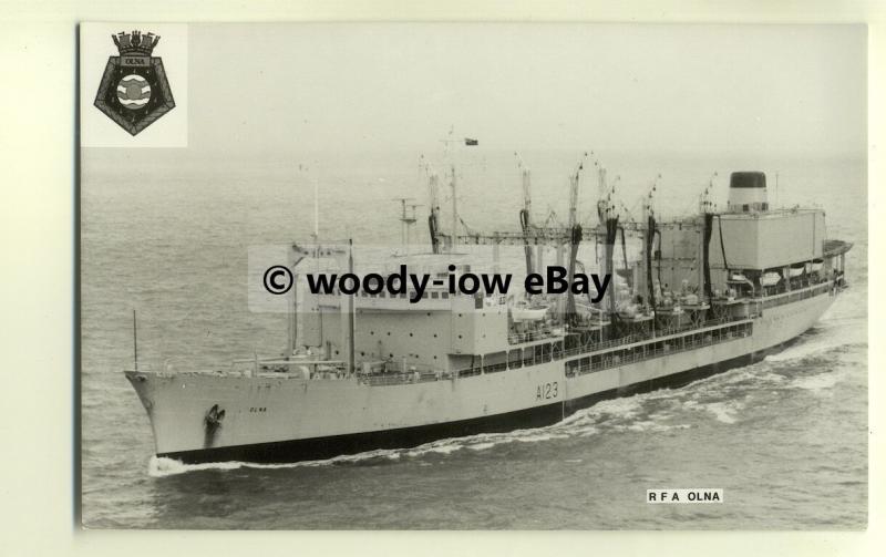 na1792 - Royal Navy Tanker -  RFA Olna - photograph