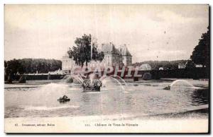 Vaux le Vicomte - Le Chateau - Old Postcard