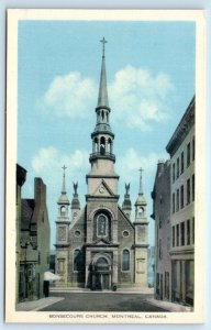 Bonsecours Church MONTREAL CANADA Postcard