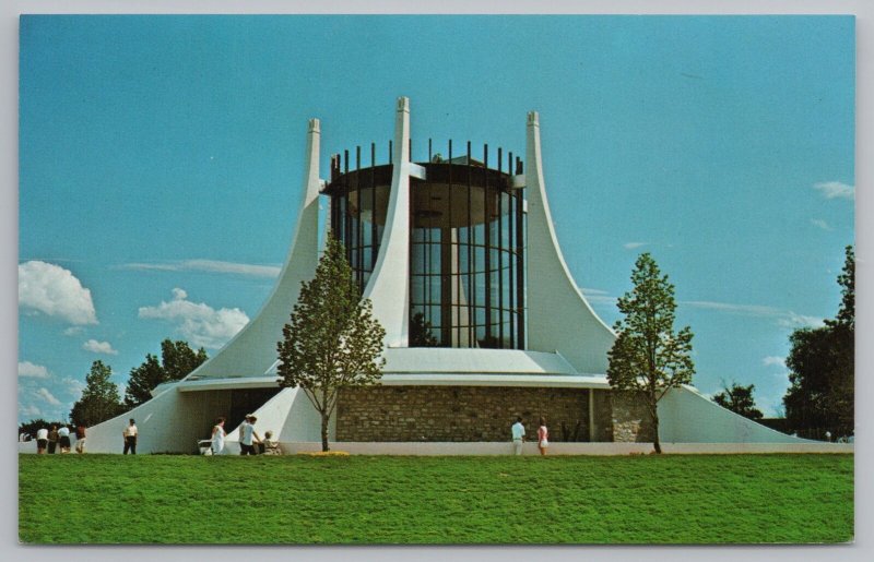 Animal~View Of The Modern Great Ape House~Kansas City Zoo~55 Ft~Vintage Postcard 