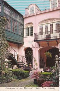 Louisiana New Orleans Courtyard At The Dickson's Place 729 Royal Street ...