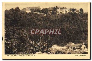Old Postcard view of Mont Sainte Odile & # 39ensemble