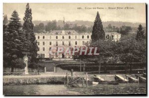 Old Postcard Evian Les Bains Hotel to Evian