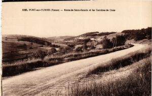 CPA PONT-sur-YONNE - Route de St-Serotin et les Carrieres (658969)