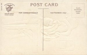 Embossed St. Patrick's Day Clapsaddle Postcard Little Boy On Telephone #931