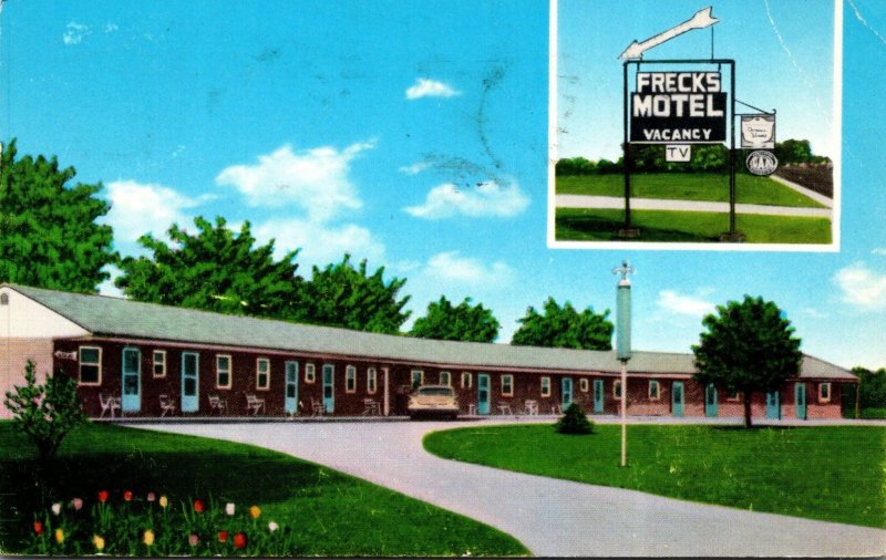 New York North Tonawanda Freck's Motel 1966