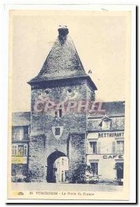 Turckheim Old Postcard Door of France