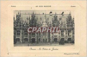 Old Postcard Rouen Courthouse in Paris Good walking