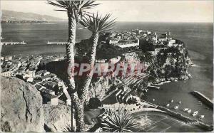 Modern Postcard The Rock of Monaco Le Cap Martin and Italy