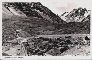 Chile Cordillera Chile Portillo Vintage RPPC C139