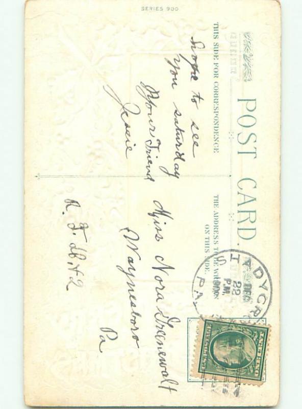 Divided-Back CHRISTMAS SCENE Great Postcard W9762