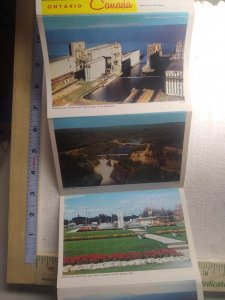 Postcard Album Lakehead grain elevators and sleeping giant, Canada 