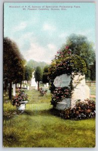Geneva OH~Mt Pleasant Cemetery~Spencer Gravestone~East Fishkill New York Native