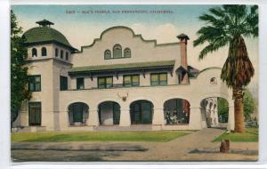 Elk's Temple San Bernardino California 1910c postcard