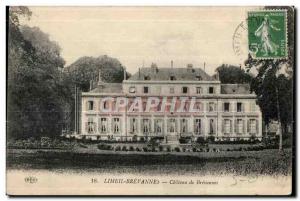 Postcard Old Limeil Brevannes Castle Brevanues