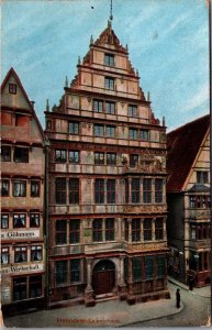 Germany Hannover Leibnitzhaus Vintage Postcard 09.98