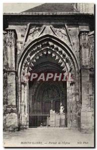 Montivilliers Old Postcard Portal & # 39eglise