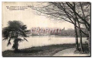 Old Postcard Loire Castles Inferieure Missillac Le Club Le Chateau and Pond