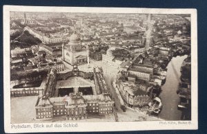 Mint Germany Real Picture Postcard Postdam Castle Aerial View