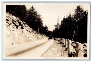 c1920's Heart Of The Seven Mountains Juniata County PA RPPC Photo Postcard 