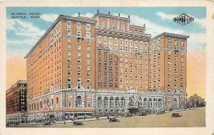 Seattle Washington 1920s Postcard Olympic Hotel