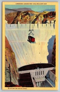 Boulder Dam   Nevada     Postcard