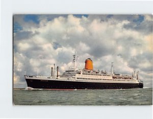 Postcard Vierschrauben-T. S. Bremen, Norddeutschen Lloyd