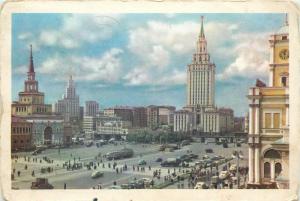 Russia Moscow Komsomolskaya Square