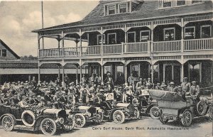 H76/ Savin Rock Connecticut Postcard c1910 Cox's Surf House Automobile hdq 66