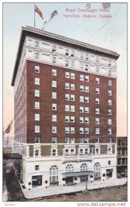 Royal Connaught Hotel, Hamilton, Ontario, Canada, PU-1928