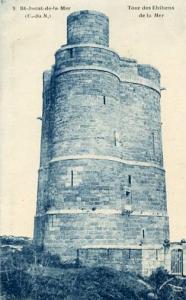 France - Dinan, St. Jacut de la Mer Abbey, Tower of Ebihens, Near The Sea