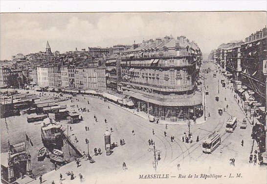 France Marseilles Rue de la Republique