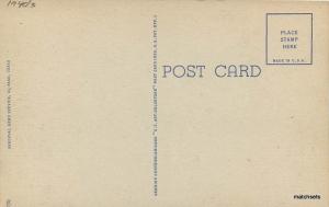 1940s Victoria Theater Juarez Old Mexico Teich linen postcard 11280