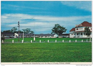 Tideview Motel, Famous For Hospitality & The Bay Of Fundy Tidal Bore, Near ...