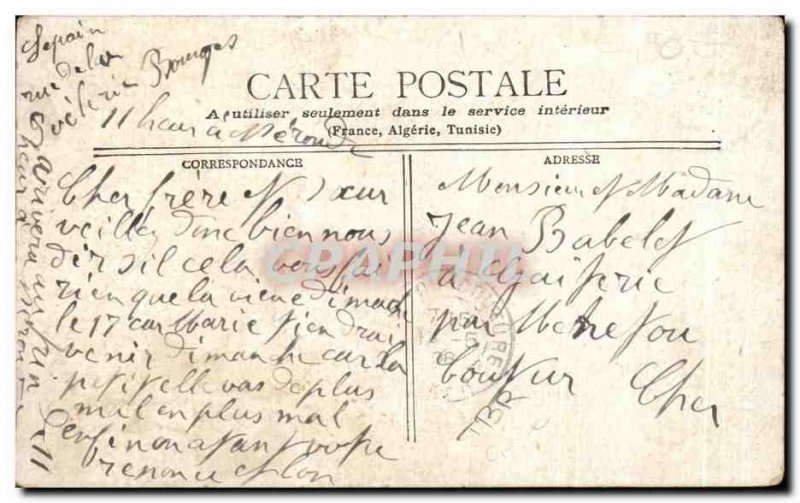 Old Postcard Paris Notre Dame