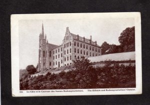 QC PQ Convent Nuns Redemptoristines Cloister St Anne de Beaupre Quebec Postcard