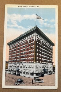 VINTAGE UNUSED .01 POSTCARD - HOTEL CASEY, SCRANTON, PA.