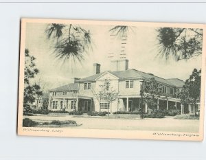 Postcard Williamsburg Lodge Williamsburg Virginia USA