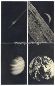 su2917 - 9 Postcards of the planets and solar system