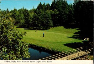 Continental Postcard Golf Course Digby Pines Resort, Digby, Nova Scotia CB13