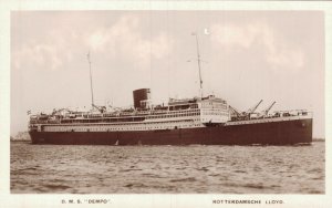 D.M.S. Dempo Rotterdam Lloyd Steamer RPPC 05.63