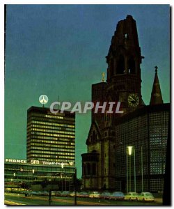 Postcard Modern Berlin Gedachtniskirche put Europacanter