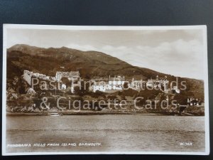 c1938 RP Barmouth: Panorama Hills from Island