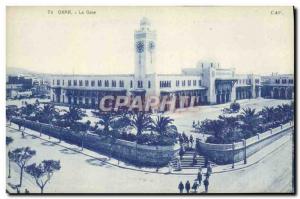 Old Postcard Oran La Gare