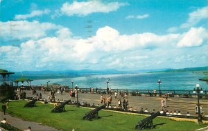 Canada Quebec Dufferin terrace 1967 cannons