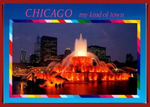 Illinois. Chicago - Buckingham Fountain - [IL-387X]