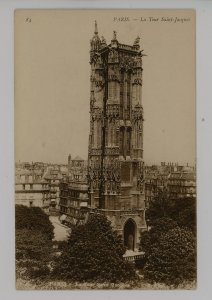 France - Paris. Tower of St. Jacques