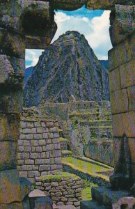 Peru Machupicchu Window Of The Snakes