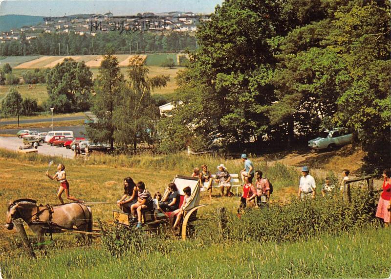 GG12623 Malsfeld-Beisefoerth Ferienparadies im Fuldatal Pferde Auto