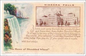 Niagara Falls, NY. Home of Shredded Wheat